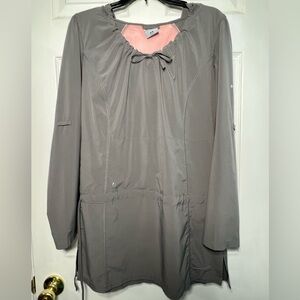 Columbia Titanium Omni-shade Gray Dress w/ back vent, pockets, drawstring Ws Med